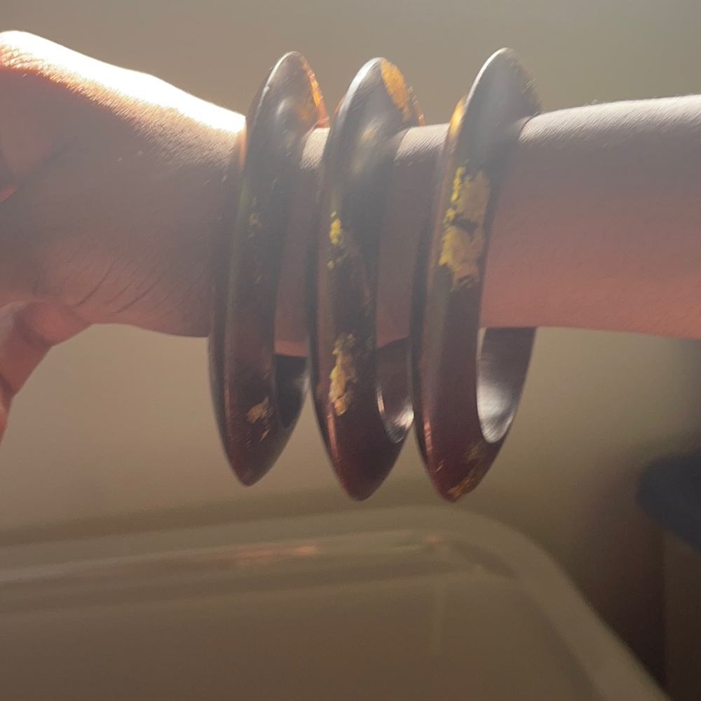 Wooden bangles